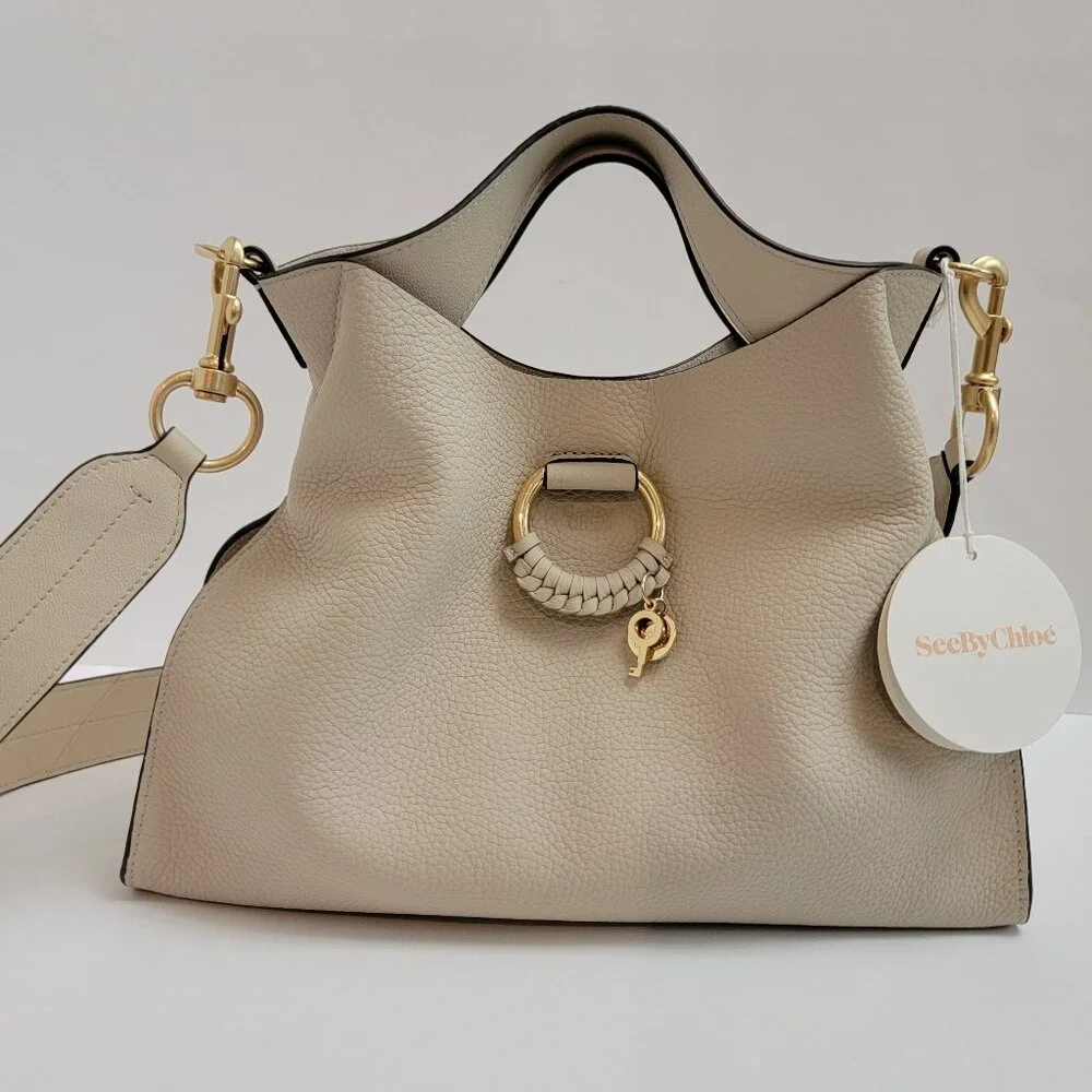 SEE BY CHLOÉ Beige Joan Bag - Picture 2 of 15
